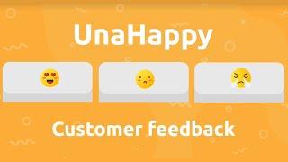 UnaHappy - a simple IoT solution to collect feedback from your customers