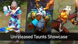 Dota 2 - Unreleased/Unused Taunt Animations