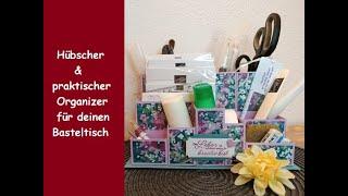 Tollen stabilen, praktischen Organizer für deinen Basteltisch - alles zur Hand - Stampin´ Up®