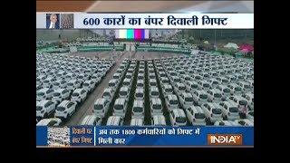 Surat diamond merchant Savji Dholakia gives away 600 cars to employees as 'Diwali gift'