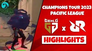 Gen.G vs Rex Regum Qeon - HIGHLIGHTS | VALORANT Champions Tour 2023: Pacific League