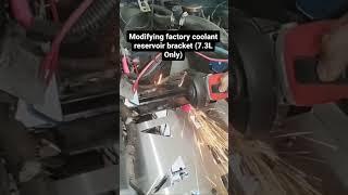 Carrick Customs battery box install on 92-97 Ford F250