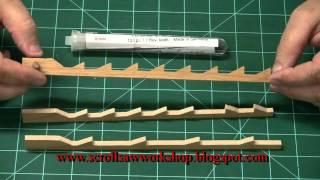 Scroll Saw School Lesson0001 Scroll saw blades Part 1