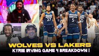 Lakers vs Timberwolves GAME WITHIN THE GAME Breakdown with Kyrie Irving