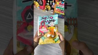 Squid Game Book "2" 🟦 #diy #papersquishy #paper #papercraft #craft #squidgame #squishy #asmr