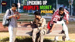 Picking Up People's Money (Prank) - Dumb TV