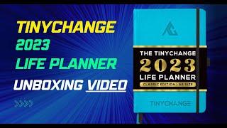 TinyChange 2023 Life Planner unboxing