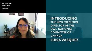 Meet the new Executive Director of the UWC National Committee of Canada