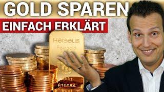 DER RICHTIGE GOLDSPARPLAN - Praxistipps (2020)