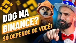 LISTAGEM BINANCE Dog Go To The Moon 2024 PASSO A PASSO Para Votar