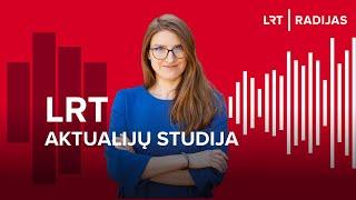 LRT aktualijų studija. Ką darys Gintautas Paluckas?