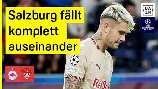 Salzburg erneut mit desolater Leistung: FC Salzburg - Stade Brest | UEFA Champions League | DAZN