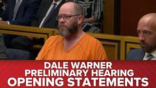 Preliminary hearing begins for Dale Warner, accused of killing his wife Dee Warner