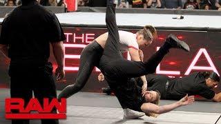 Ronda Rousey rips into The Bellas before destroying their private security: Raw, Oct. 15, 2018