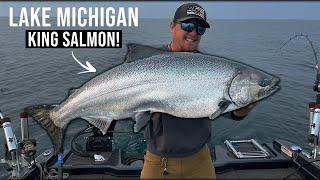 CRUSHING Limits of GIANT Lake Michigan Salmon!! | Manitowoc WI