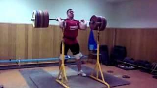 Squat on front 312,5 kg / 687 lb