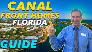 How to Find the Best Value Canal Front Homes in Florida