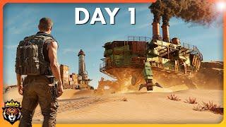 DAY 1 of this New Incredible Steampunk PVP Survival Game...