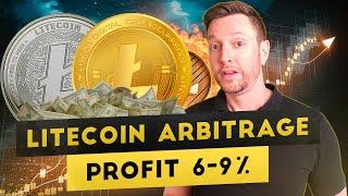 Crypto Arbitrage: Best Litecoin Arbitrage Strategy in 2024 | Litecoin Crypto Strategy | Profit 6-9%