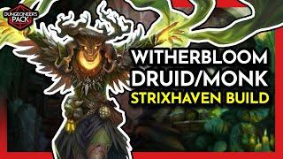 Witherbloom Monk/Circle of Spores Druid Multiclass Build│Strixhaven: Curriculum of Chaos│D&D 5E