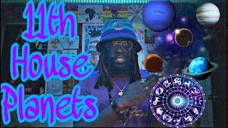 Planets In The 11th House  #11thHouse #Planets #Astrology #AstroFinesse