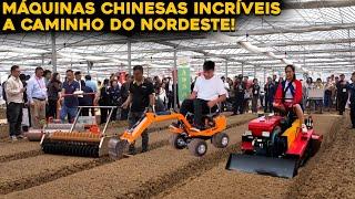 AS PEQUENAS MÁQUINAS AGRÍCOLAS CHINESAS A CAMINHO DO BRASIL