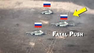 Two Russian Brigades Burn Under Fire from Bradleys, Leopards, and Ukrainian Infantry