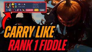 HOW TO 1V9 EVERY GAME IN PLATINUM AS FIDDLESTICKS TOP *EDUCATIONAL VIDEO*