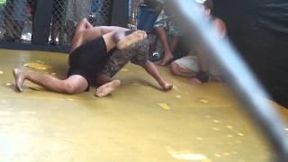 Rear naked choke Sergio Basurto