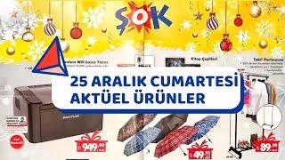 Şok 25 Aralık 2021 Hafta Sonu Kataloğu - Şok markette bu hafta  - Şokta bu cumartesi