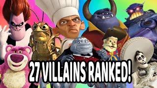 Jambareeqi Ranks EVERY Pixar Villain