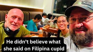 He didn’t believe what she said on Filipina Cupid  | Frank and Fel in the Philippines interview