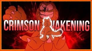 Crimson Awakening but it's Garfield | Fnf Animation (Lyrics part)