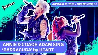 Adam Lambert & Annie sing 'Barracuda' | Grand Finale | The Voice Australia 2024