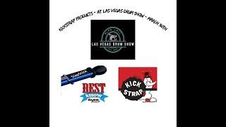 KickStrap products at the Las Vegas Drum Show 2025