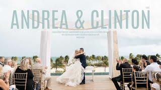 Majestic Elegance Costa Mujeres, Cancun, Mexico Wedding Andrea + Clinton Teaser