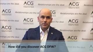 ACG DFW Member Testimonial - Stanton Williams, CEO, V Rooms