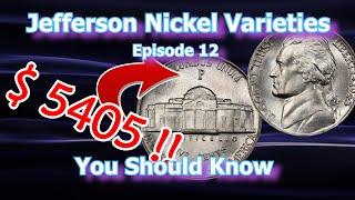 Jefferson Nickel Varieties You Should Know Ep.12 - 1942, 1943, 1944