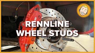 How to INSTALL WHEEL STUDS from RENNLINE