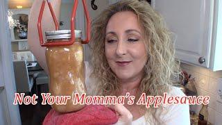 Not Your Momma's Applesauce | Small Batch Canning Recipe