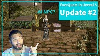 EverQuest in Unreal Update #2: UI Updates, Character Models, AI