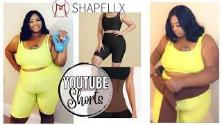 Shapellx Plus Size Activewear + Waist Trainer #shorts #youtubeshorts