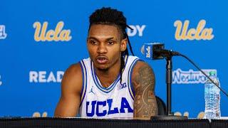 UCLA M. Basketball Postgame - Players, vs. Prairie View A&M (Dec. 17, 2024)