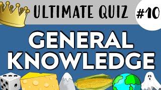 Ultimate general knowledge quiz [#10] - 20 questions - Ghosts , kings , rainy days & more!