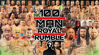 100-Man Royal Rumble WWE Action Figure Match! FULL MATCH! 100K Subscriber Special