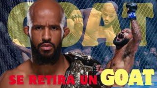 DEMETRIOUS JOHNSON cuelga los guantes de MMA...