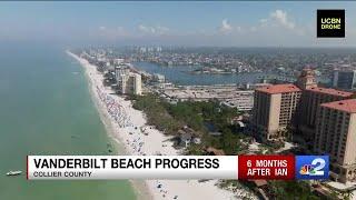 Vanderbilt Beach rebuilding to its former glory after Ian