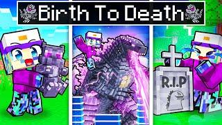 BIRTH to DEATH of GODZILLA in Minecraft!