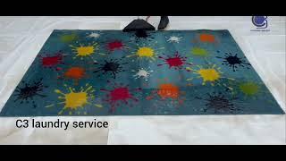 scraping carpet cleaning competition#asmr #satisfying #cleaningcarpet #