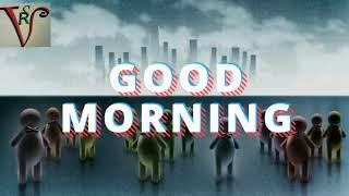 Whatsapp status Telugu text Video with Good Morning quotes|| VSR NEWS CHANNEL